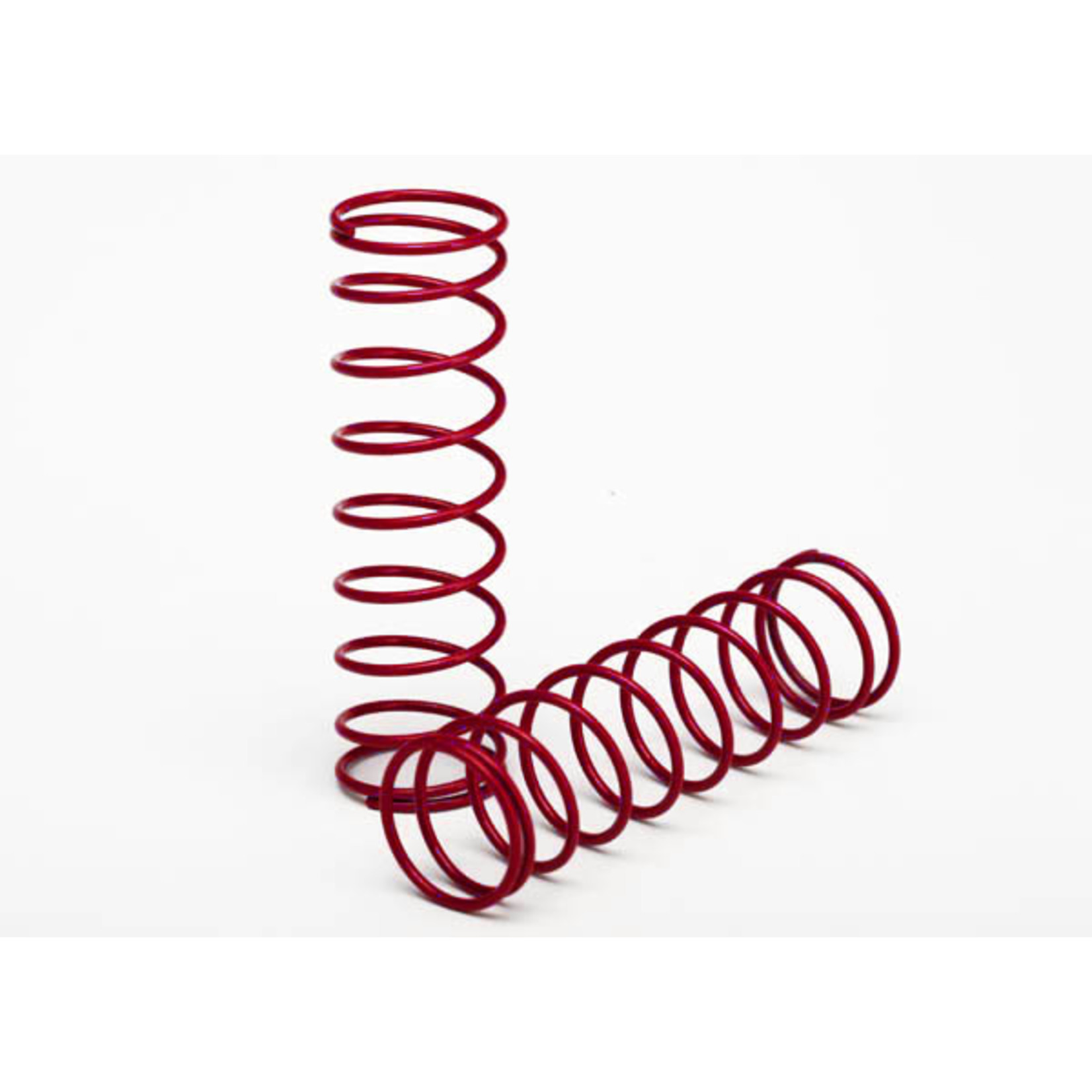 Traxxas 3758R - Springs, red (front) (2)