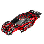 Traxxas 6718 - Body, Rustler 4x4, red (painted, decals app