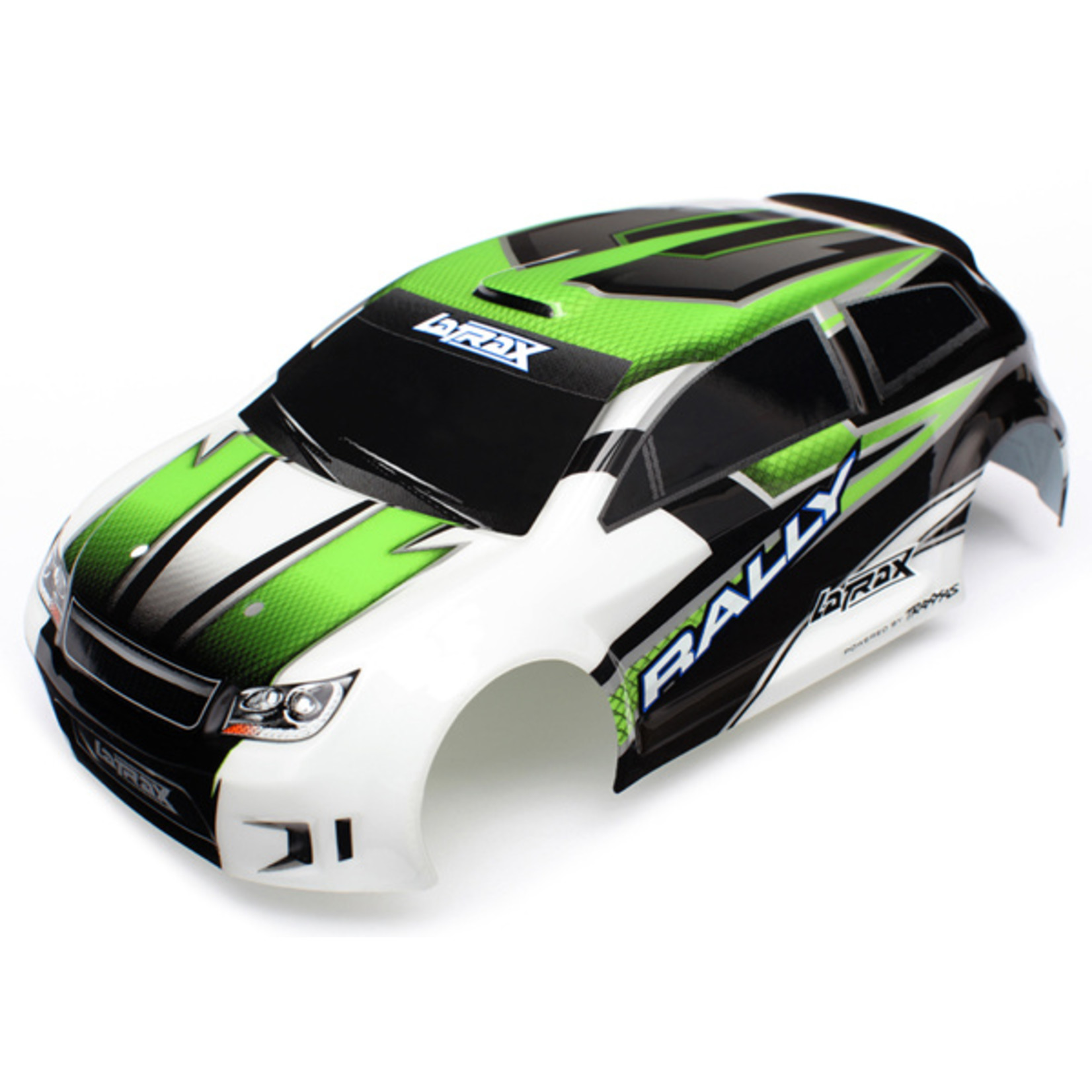 Traxxas 7513 - Body, LaTrax Rally, green (painted)/ decals