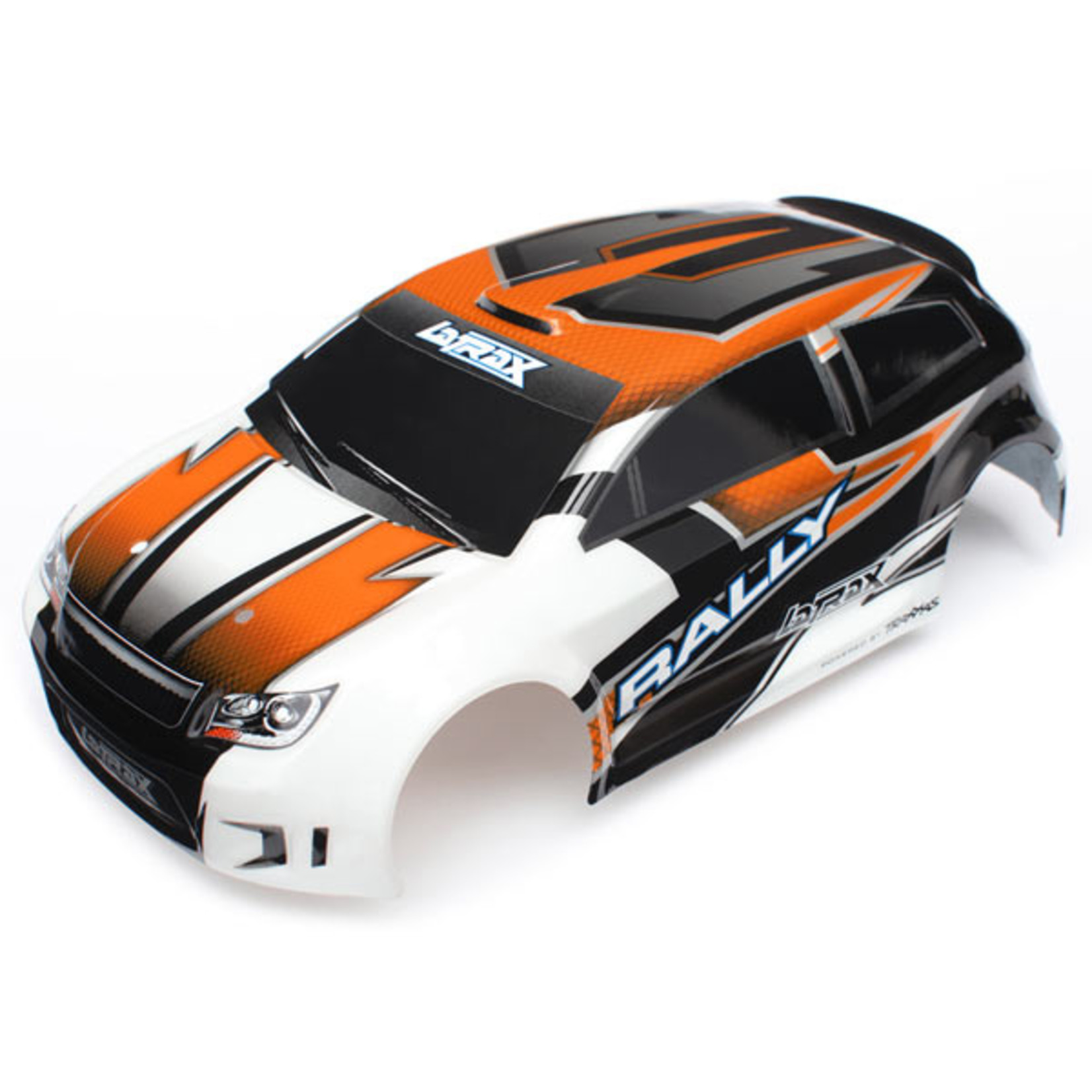 Traxxas 7517 - Body, LaTrax Rally, orange (painted)/ decal