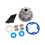 Traxxas 8681X - Carrier, differential (aluminum)/ x-ring g