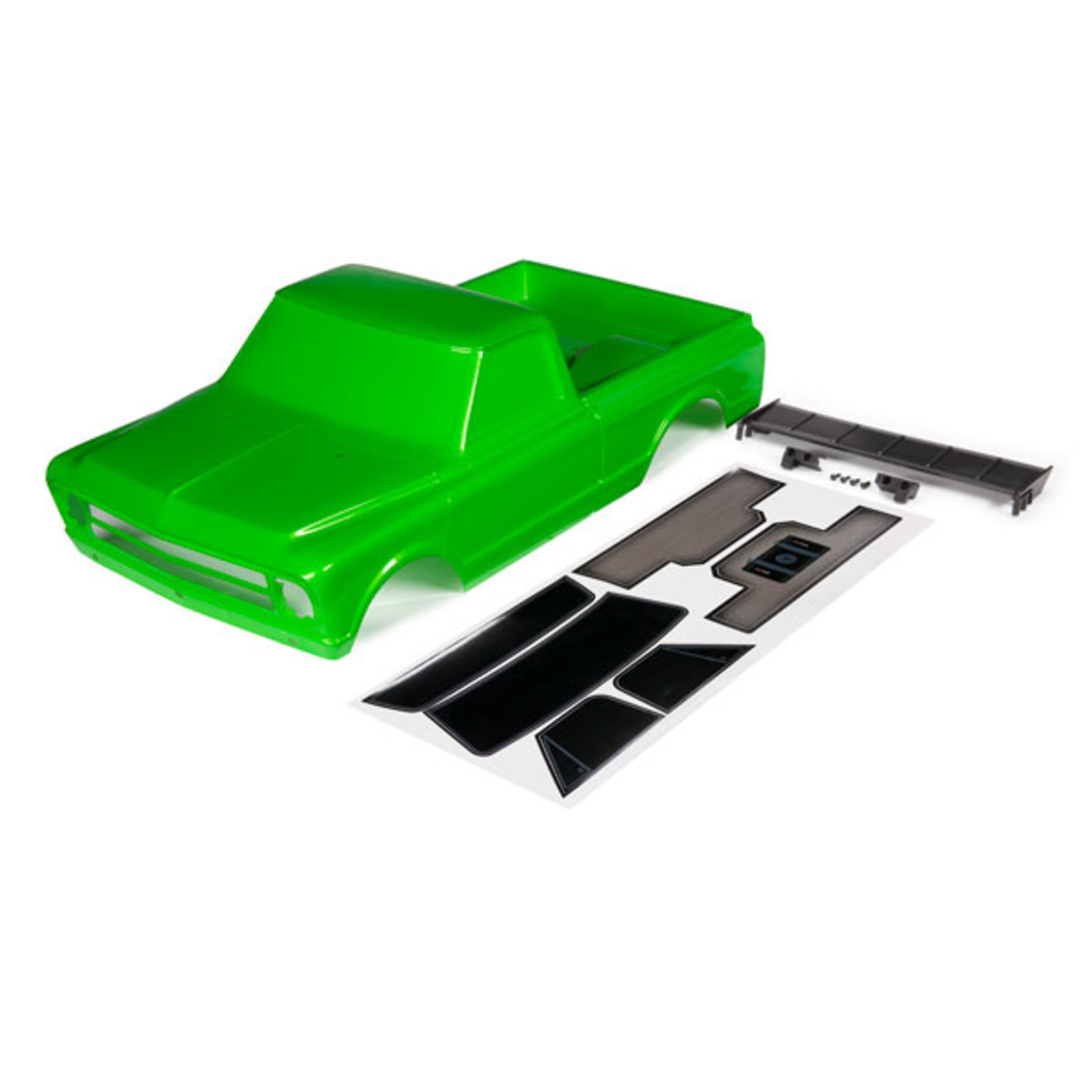 Traxxas 9411G - Body, Chevrolet C10, green (painted) (includes