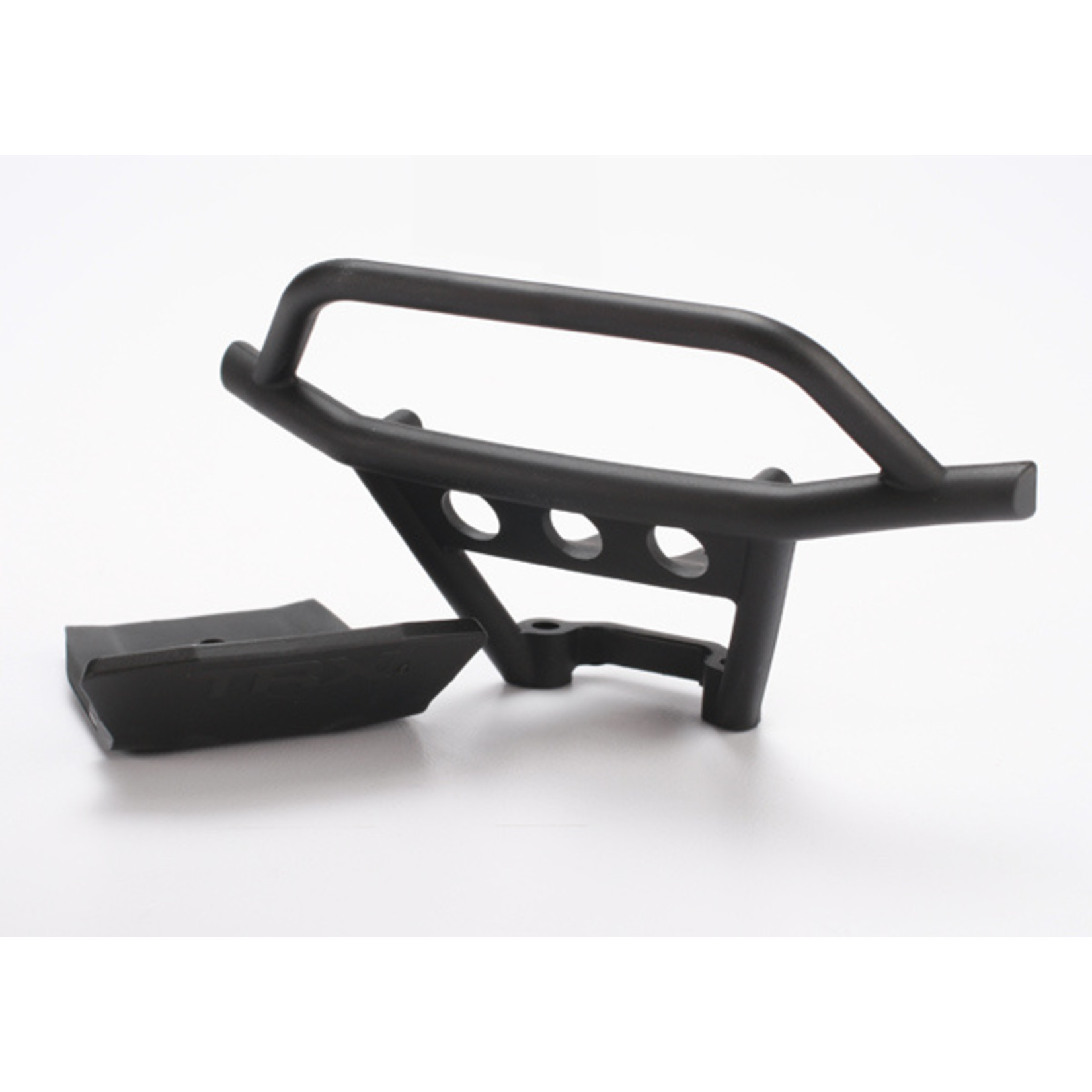 Traxxas 6735 - Bumper, front/ skidplate, front (black)