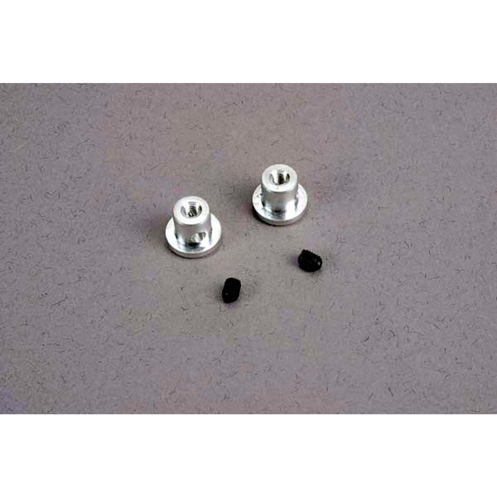 Traxxas 2615 - Wing buttons (2)/ set screws (2)/ spacers (