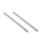 Traxxas 2656 - Shock shafts, steel, chrome finish (xx-long