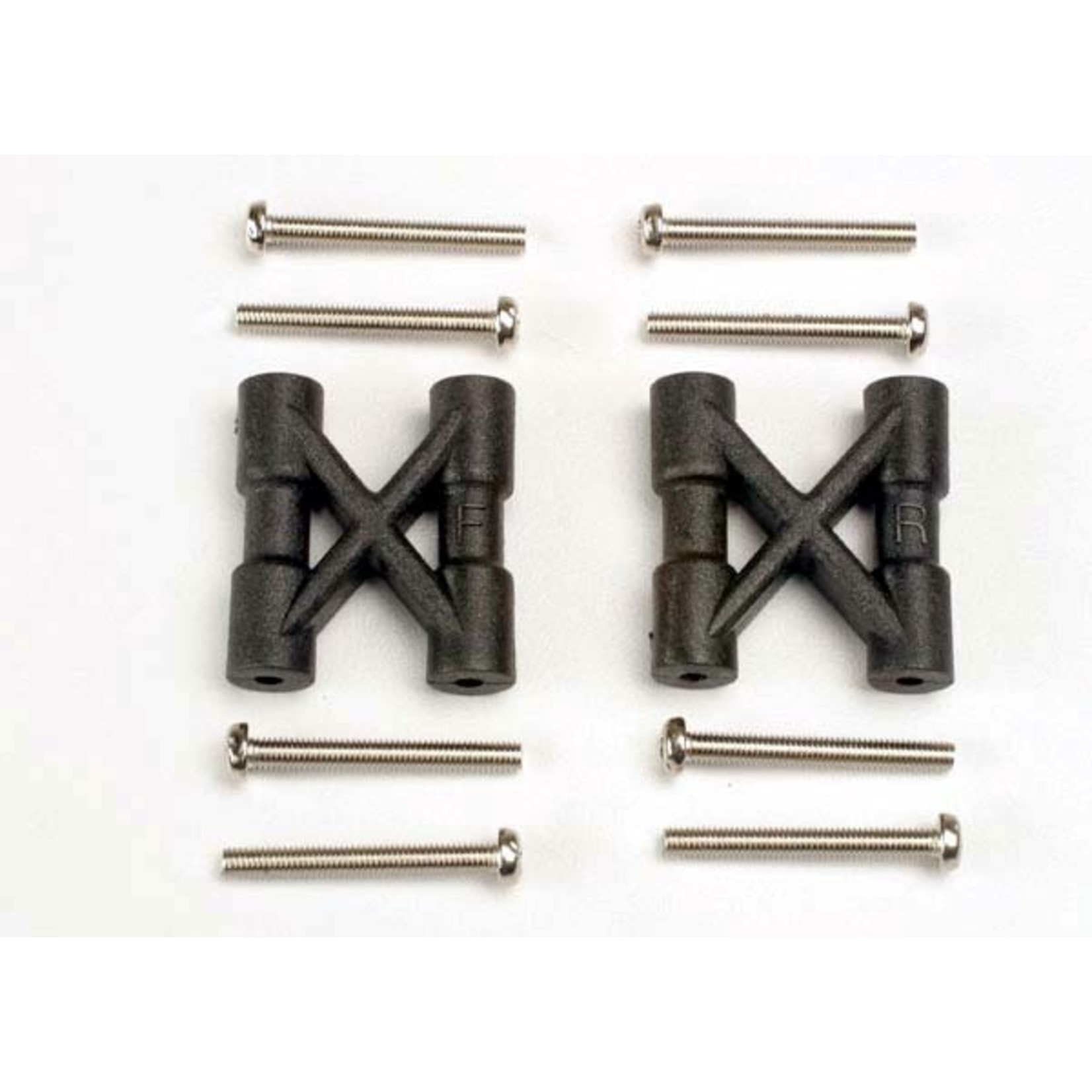 Traxxas 3930 - Bulkhead cross braces (2)/ 3x25mm CS screws