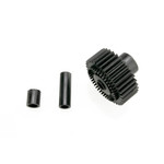 Traxxas 3984X - Output gear, 33-tooth (1)/ spacers (2)