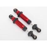 Traxxas 8260R - Shocks, GTS, red-anodized (assembled with