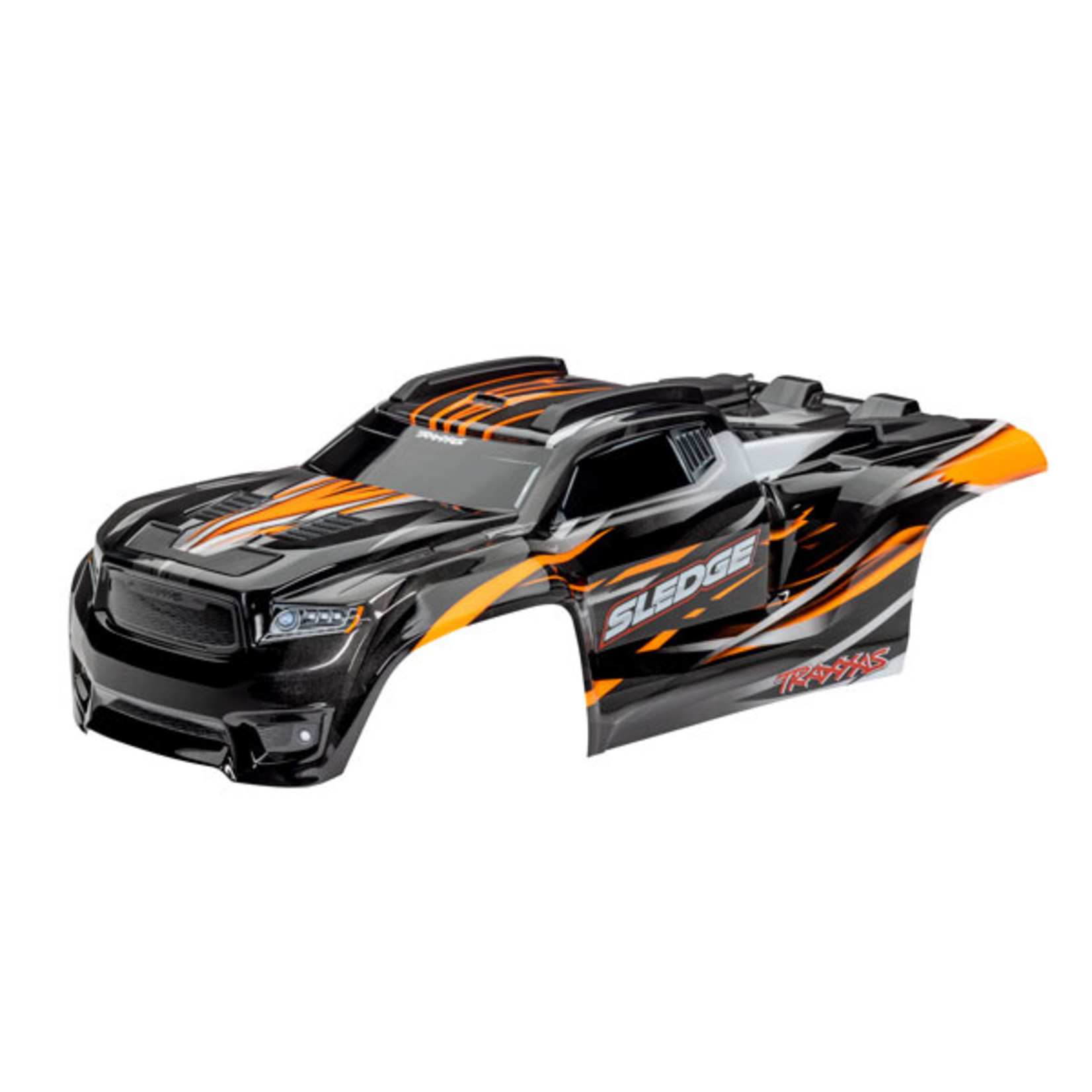 Traxxas 9511T - Body, Sledge, orange (painted, decals applied)