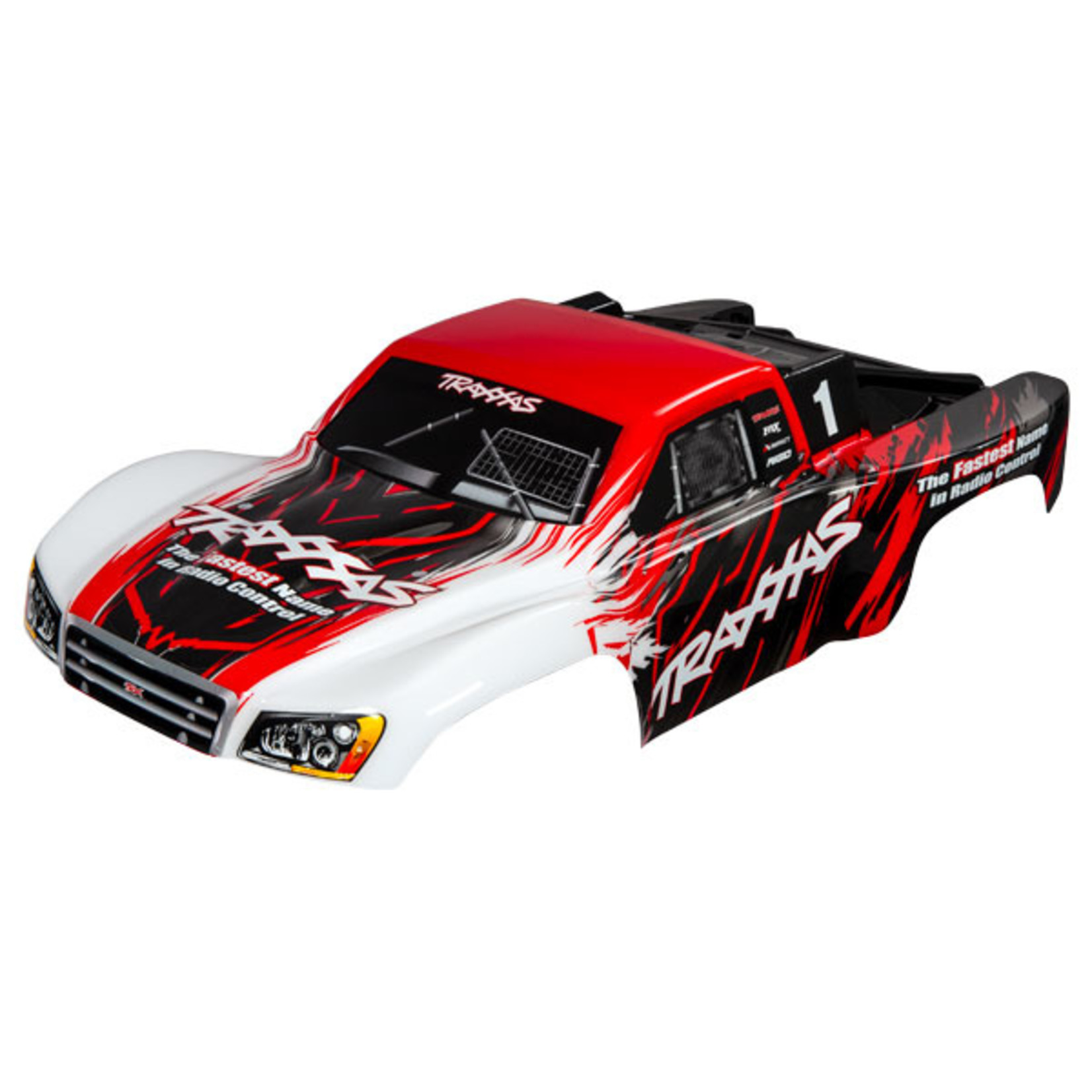 Traxxas 5824R - Body, Slash 4X4, red (painted, decals appl