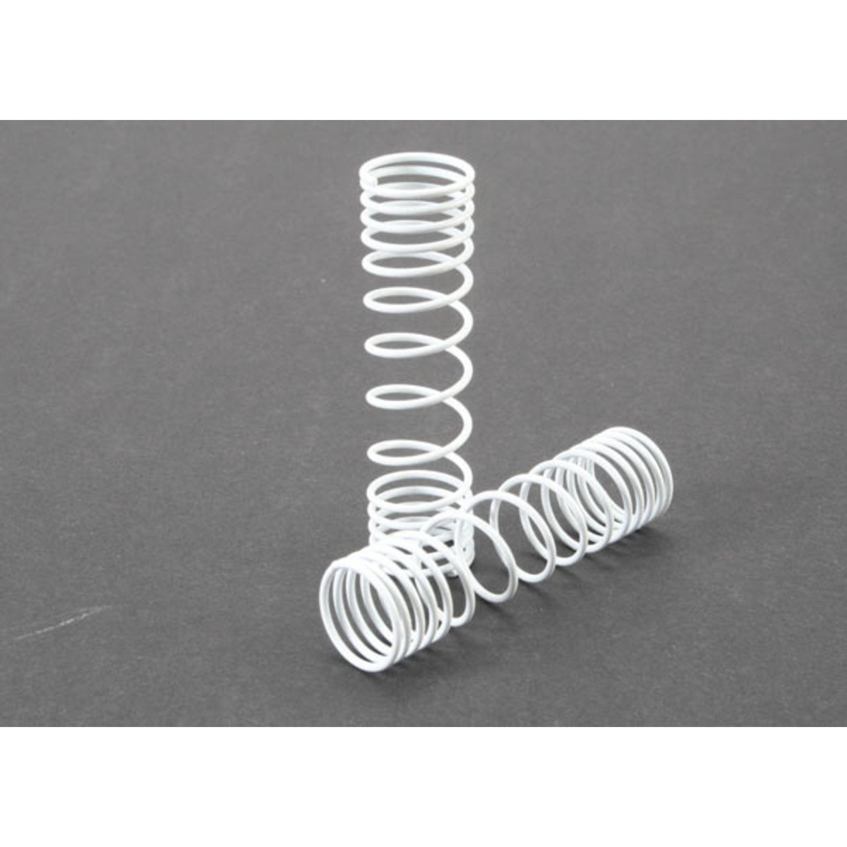 Traxxas 5858 - Springs, rear (white) (progressive rate) (2