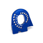 Traxxas 8290X - Motor mount plate, 6061-T6 aluminum (blue-