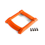 Traxxas 8917T - Skid plate, roof (body) (orange)/ 3x10mm C