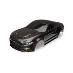 Traxxas 8312X - Body, Ford Mustang, black (painted, decals appl