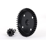 Traxxas 9579R - Ring gear, differential/ pinion gear, diff
