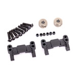 Traxxas 9597 - Mounts, sway bar/ collars (front and rear)