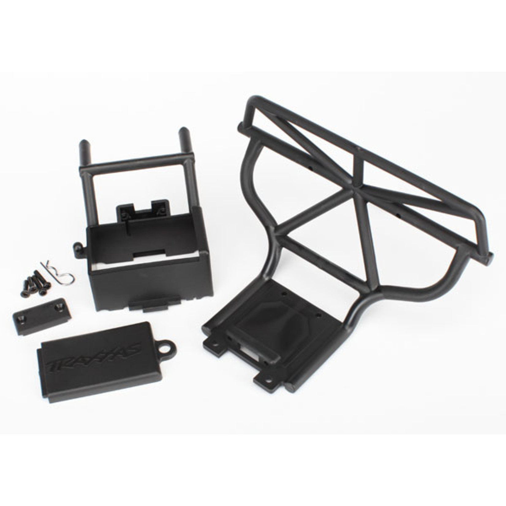 Traxxas 4429 - Bumper (rear)/ battery box/ battery box cov