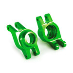 Traxxas 8952G - Carriers, stub axle (green-anodized 6061-T