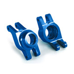 Traxxas 8952X - Carriers, stub axle (blue-anodized 6061-T6