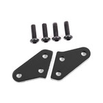 Traxxas 9636A - Steering block arms (aluminum, dark titani