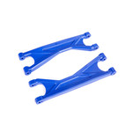 Traxxas 7829X - Suspension arms, blue, upper (left or righ