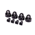 Traxxas 9664A - Shock caps, aluminum (black-anodized), GT-