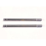 Traxxas 1664 - Shock shafts, steel, chrome finish (long) (
