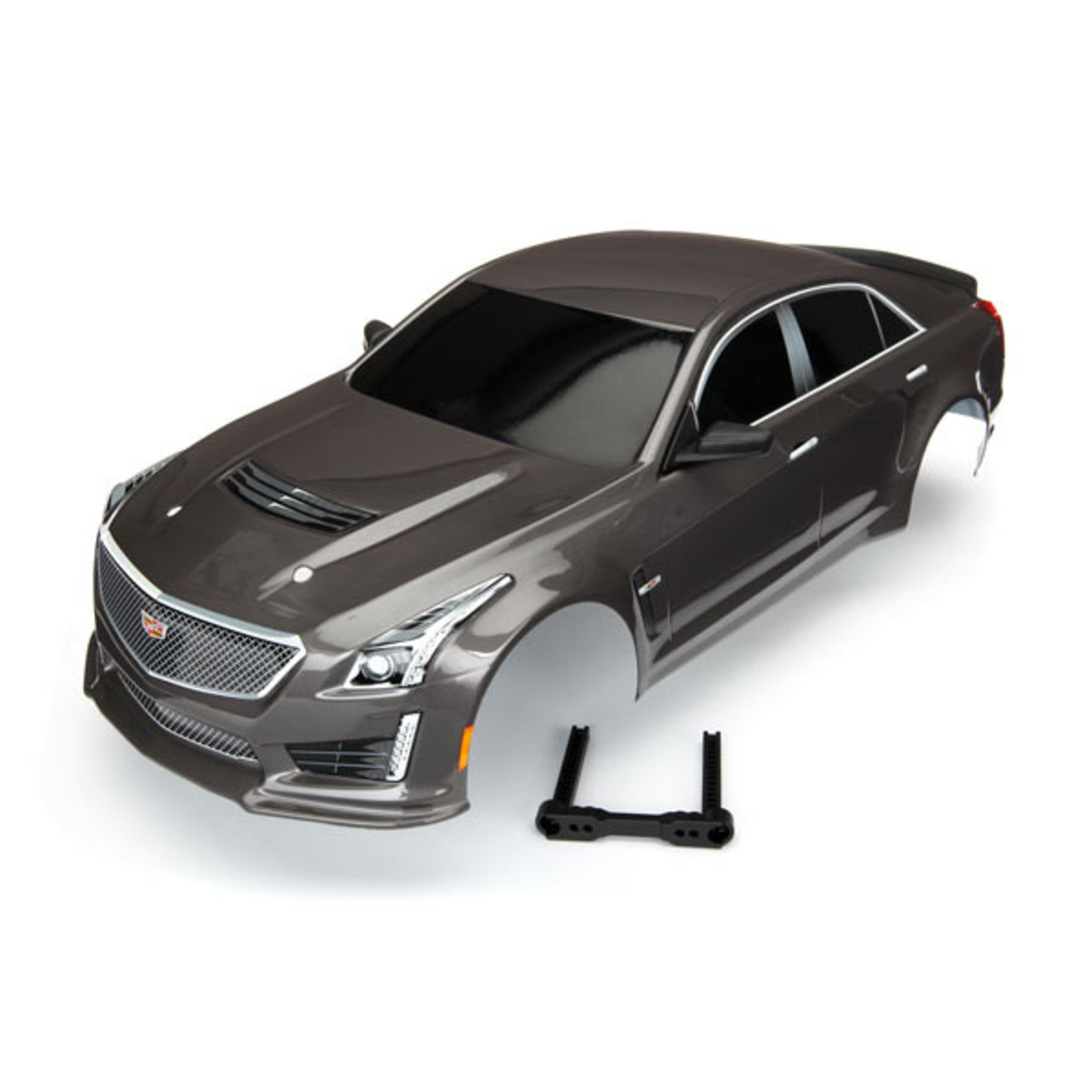 Traxxas 8391X - Body, Cadillac CTS-V, silver (painted, dec