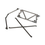 Traxxas 8433X - Tube chassis, center support/ cage top/ re