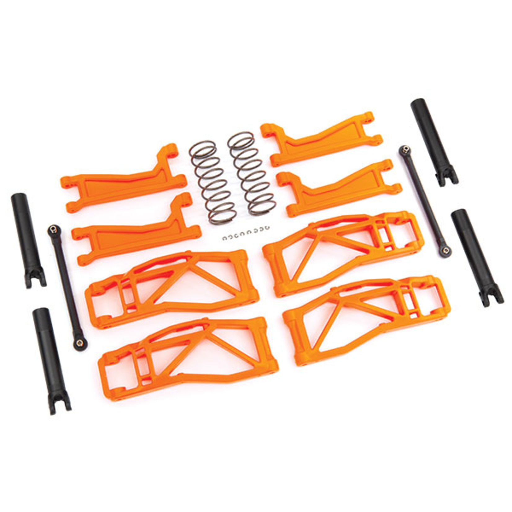 Traxxas 8995T - Suspension kit, WideMaxx, orange (includes