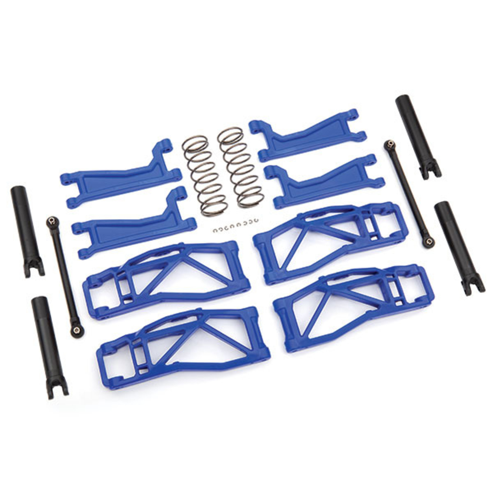 Traxxas 8995X - Suspension kit, WideMaxx, blue (includes f
