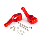 Traxxas 1952A - Carriers, stub axle (red-anodized 6061-T6