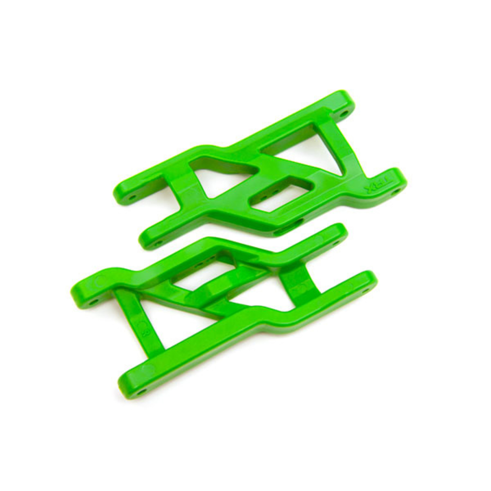 Traxxas 3631G - Suspension arms, green, front, heavy duty