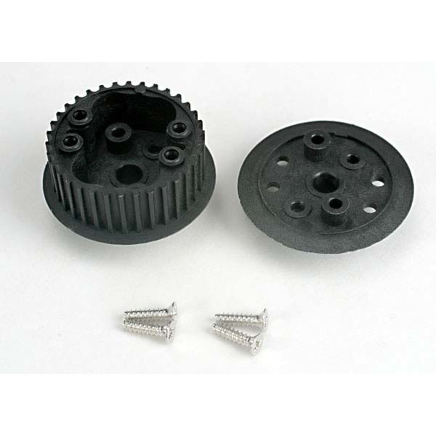 Traxxas 4881 - Differential (34-groove)/ flanged side-cove