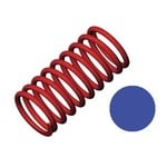 Traxxas 5444 - Spring, shock (red) (GTR) (5.9 rate blue) (std.