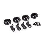 Traxxas 8459 - Spring retainers, lower (captured) (4)/ 2.5