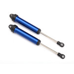 Traxxas 8461X - Shocks, GTR, 160mm, aluminum (blue-anodize