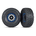Traxxas 8474X - Tires and wheels, assembled, glued (Method Raci