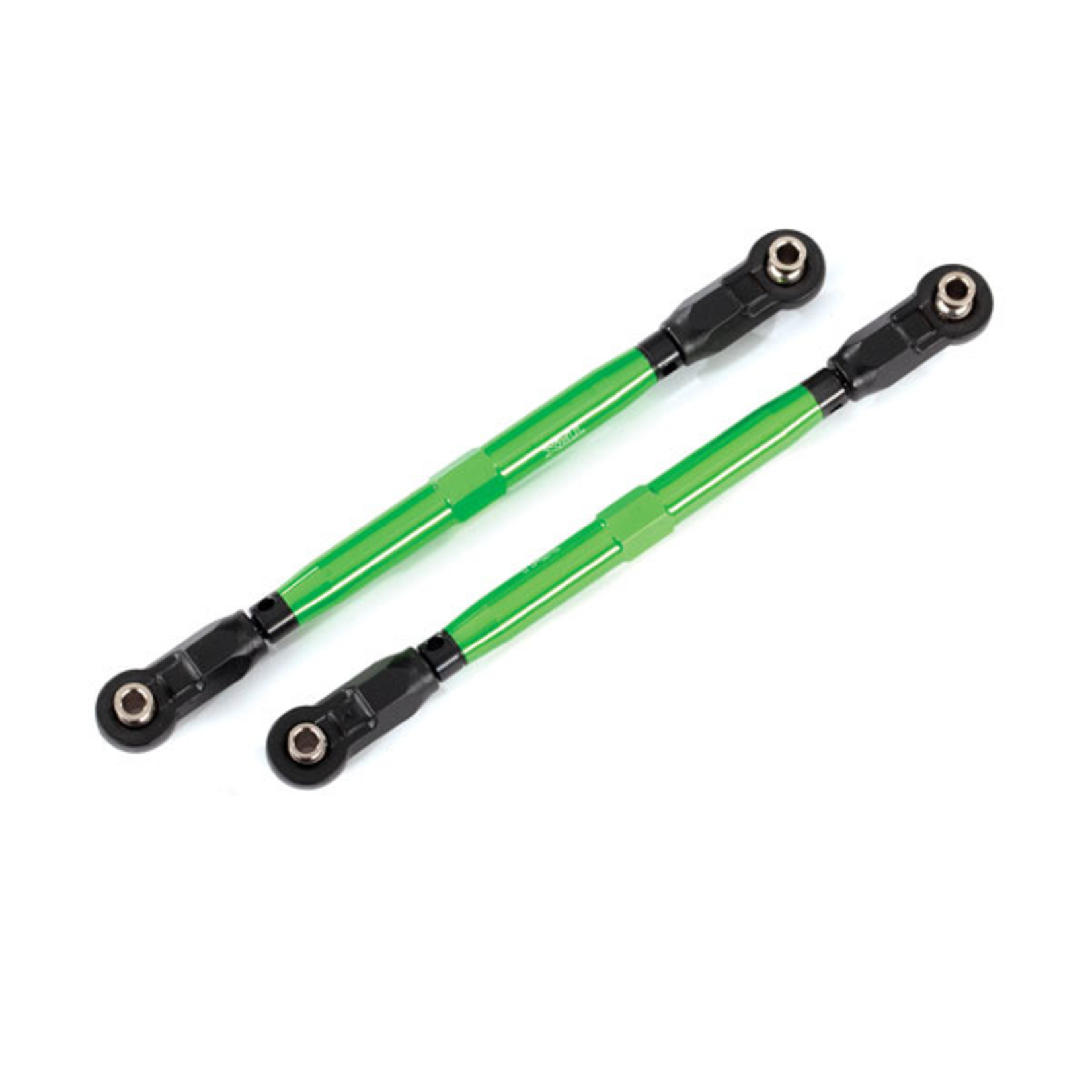 Traxxas 8997G - Toe links, front (TUBES green-anodized, 70