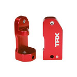 Traxxas 3632X - Caster blocks, 30-degree, red-anodized 606