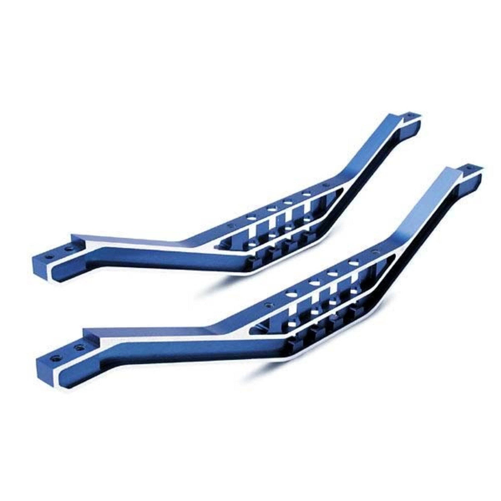 Traxxas 4923X - Chassis braces, lower machined 6061-T6 alu