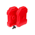 Traxxas 8022 - Fuel canisters (red) (2)/ screw pin