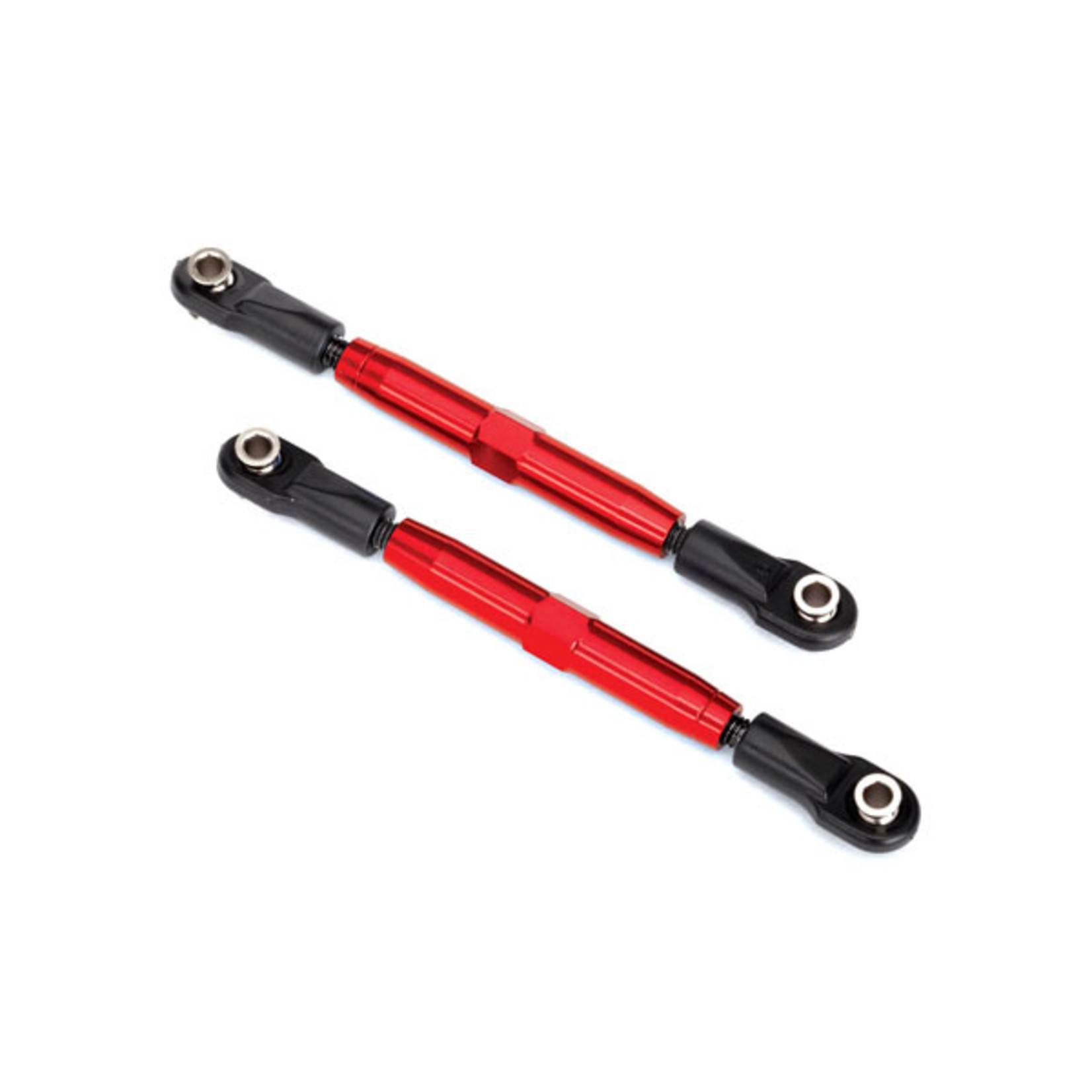 Traxxas 3643R - Camber links, front (TUBES red-anodized, 7