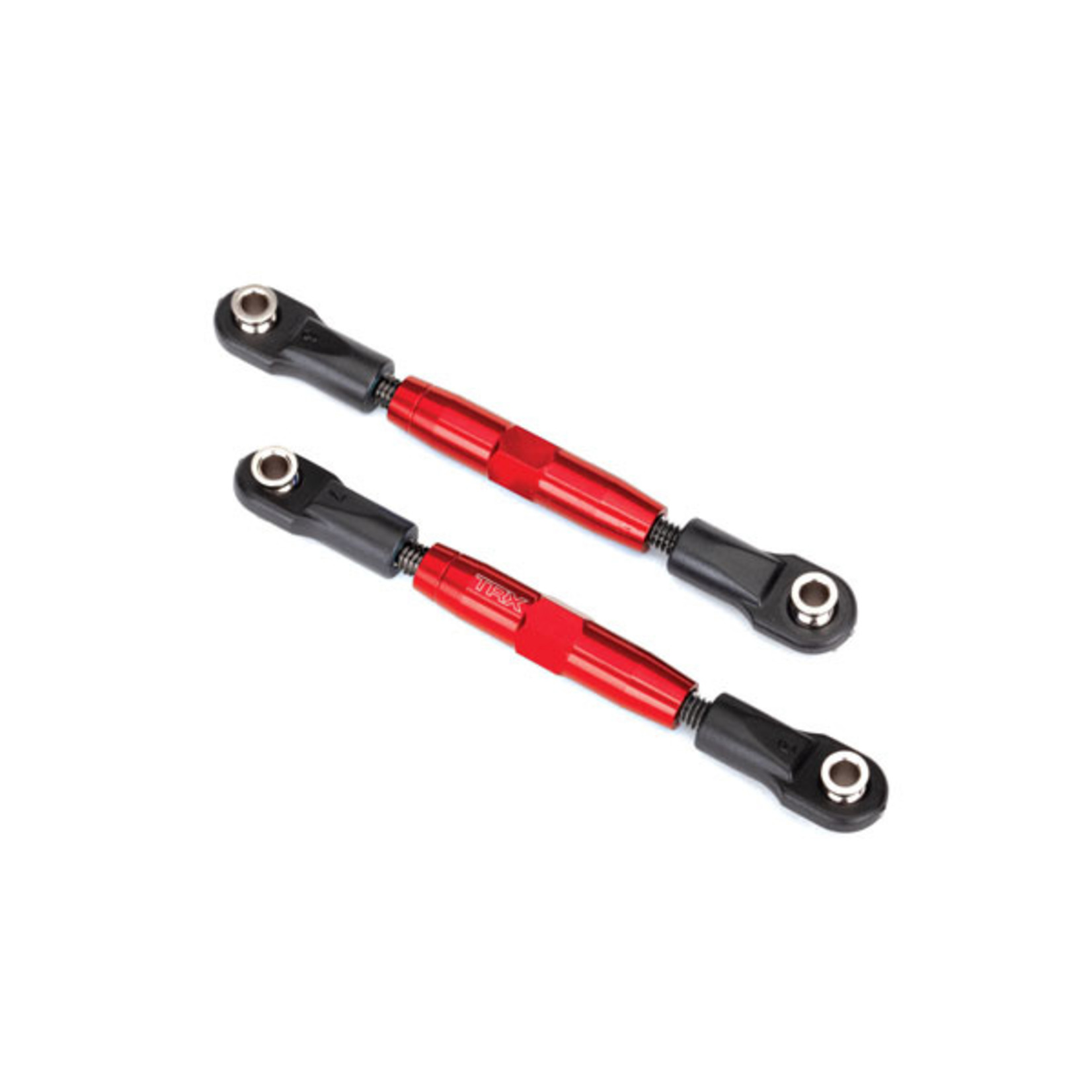 Traxxas 3644R - Camber links, rear (TUBES red-anodized, 70