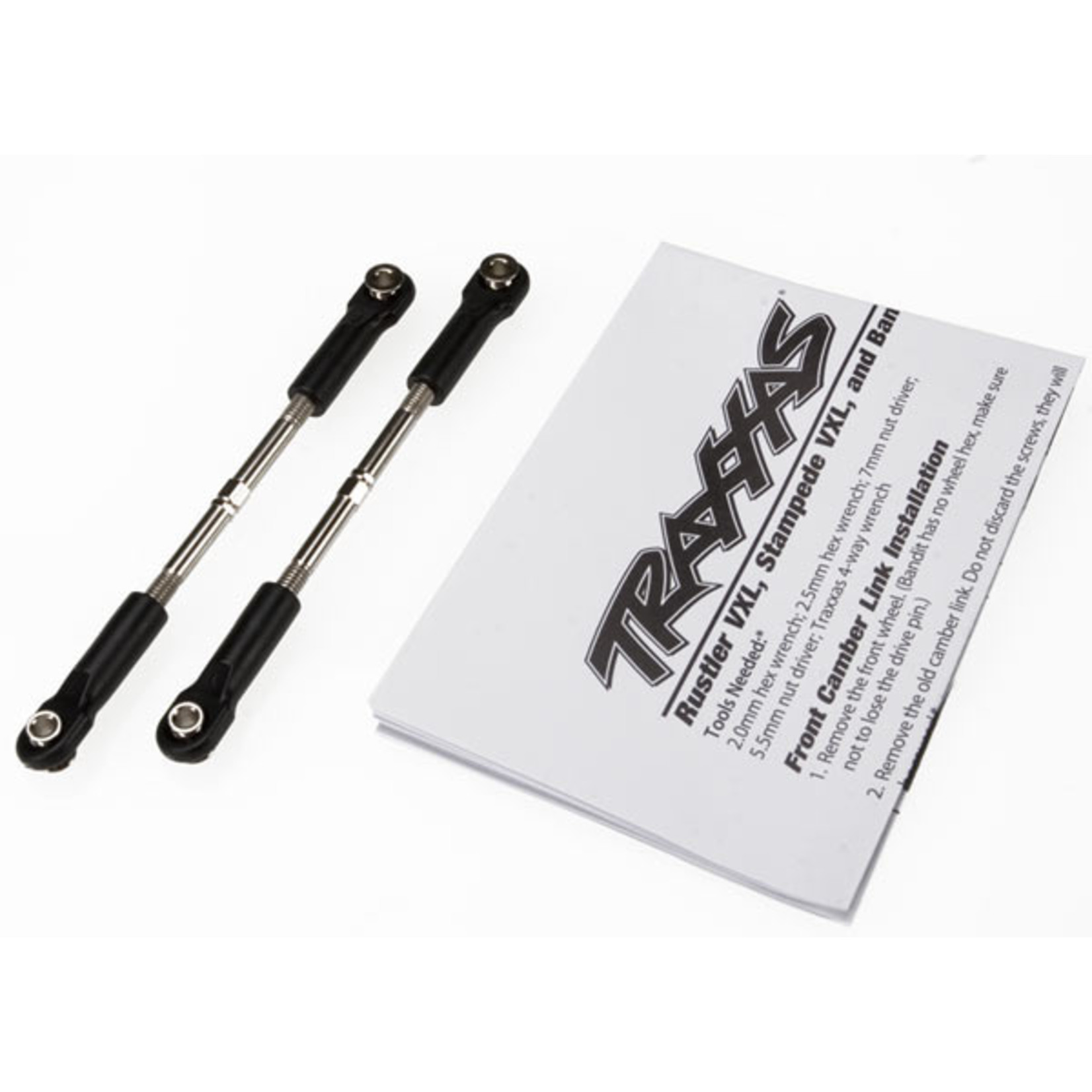 Traxxas 3645 - Turnbuckles, toe link, 61mm (96mm center to