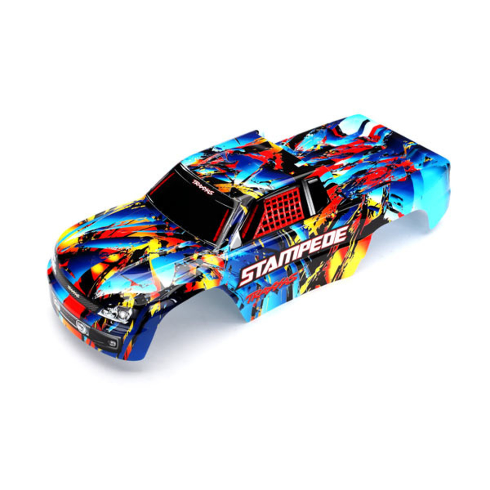 Traxxas 3648 - Body, Stampede, Rock n' Roll (painted, decals ap