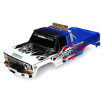 Traxxas 3653 - Body, Bigfoot No. 1 Flame, Officially Licen