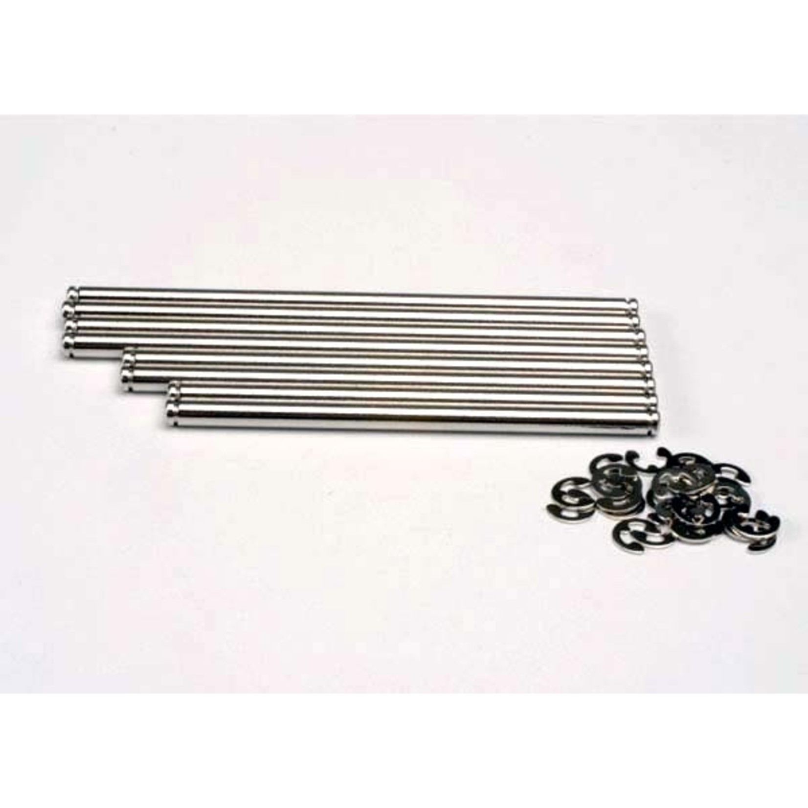 Traxxas 4939X - Suspension pin set, stainless steel (w/ E-