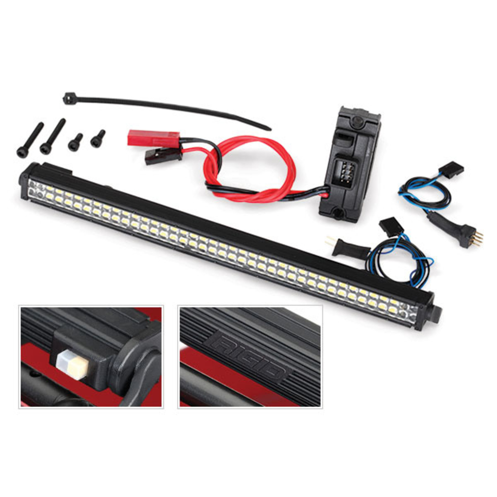 Traxxas 8029 - LED lightbar kit (Rigid)/power supply, TRX-