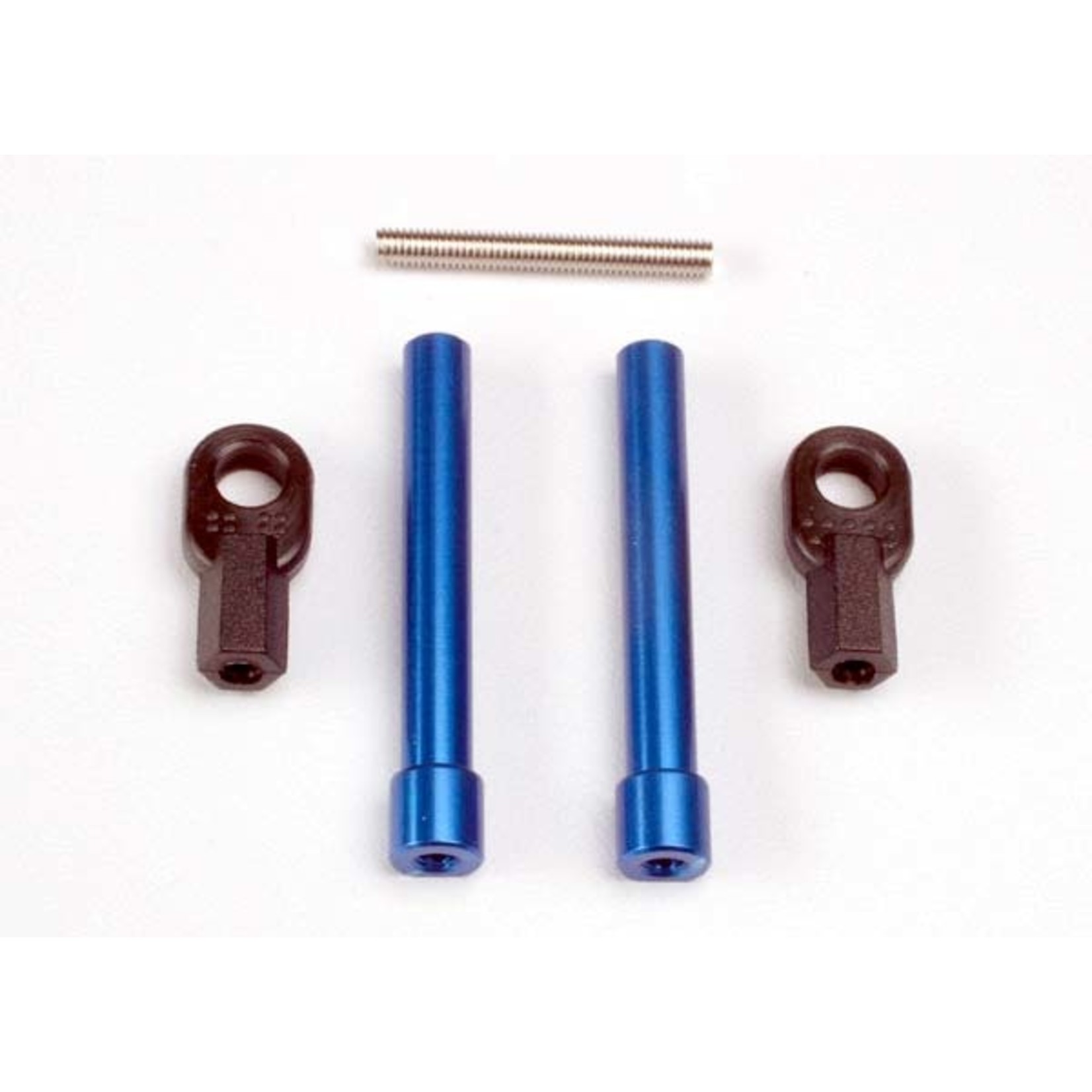 Traxxas 4944 - Bellcrank posts, aluminum (2)/ steering lin